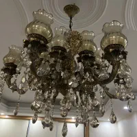 لوستر برنز ۶شاخه ۱۲شوله