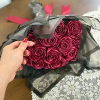 دسته گل رز ربانی