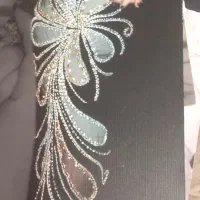 پیراهن شب مجلسی جواهردوزی سایز ۴۶