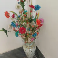 گل و گلدان شیشه‌ی|گل مصنوعی|کامیاران, |دیوار