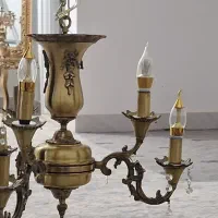 لوستر برنجی