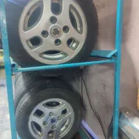 رینگ لاستیک پراید در حد نو کویر تایر به فروش میرسد|قطعات یدکی و لوازم جانبی|شریف‌آباد, |دیوار