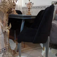 میزنهارخوری شیک مخمل درجه یک 4نفره