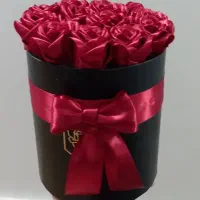 باکس گل روبانی قرمز|صنایع دستی و سایر لوازم تزئینی|قم, آزادگان|دیوار