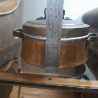 فروش کماجدان مسی قدیمی چکشی