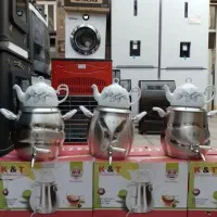 چای ساز کتری قوری شیردار استیل کف چدن چایساز|قوری، کتری، قهوهساز دستی|مشهد, طلاب|دیوار