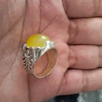 انگشتر عقیق نقره|جواهرات|باغستان, |دیوار