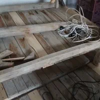 ۳عددتخت چوبی