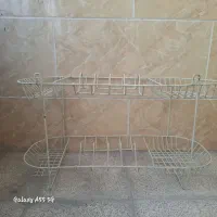 سینک دوقلو و آبچکان|آب‌چکان و نظم‌دهنده ظروف|نیشابور, شهرک بسیج|دیوار