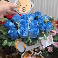 سر گل رُز|گل مصنوعی|خرمآباد, |دیوار