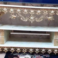 میز تلویزیون برنزی