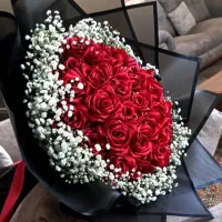 دسته گل و باکس گل ربانی|گل مصنوعی|کرمان, |دیوار