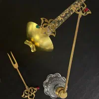 ظروف برنج وچینی ولعابی