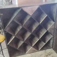 قفسه. دکور.|کتابخانه، شلف، قفسههای دیواری|مسجد سلیمان, |دیوار