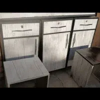 ست کمد و میز و صندلی انتظار ست