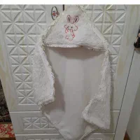 پتو نوزادی تدی کلاه دار ۵۰ هزار