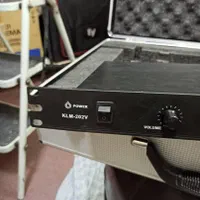 میکروفن بی سیم ۲عددی پی وی مدل KLM-202V|صوتی و تصویری|خرم‌آباد, |دیوار