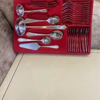 قاشق چنگال ۱۲ نفره استیل اصل آلمان۶ میلیون|ظروف سرو و پذیرایی|تهران, سازمان برنامه جنوبی|دیوار