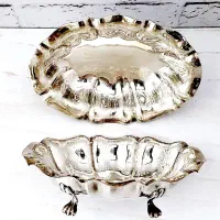 ظرف نقره استرلینگ سوئدی(سیلور مینیاتوری پنجه شیری)