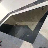 سیمانکاری دیوار حیاط چاله آسانسور و سوله های شرکتی|خدمات پیشه و مهارت|آبیک, |دیوار