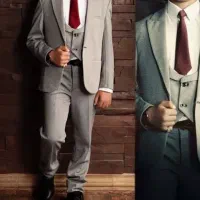 کت و شلوار به همراه کفش|لباس|کبودرآهنگ, |دیوار