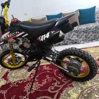 موتورسیکلت مینی کراس دایچی رینگ طلایی|موتورسیکلت|داراب, |دیوار