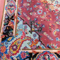 فرش دستبافت تبریز لچک ترنج گل ابریشم 40 رج|فرش|پاکدشت, پاکدشت (مامازند)|دیوار