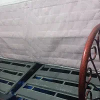 تخت خواب فلزی|تخت و سرویس خواب|کلاله, |دیوار