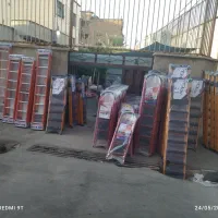 نردبان .گاری.ترولی .استند هایپری.قوطی پروفیل