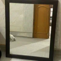اینه قاب چوبی