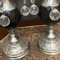 شمعدان کریستالی|صنایع دستی و سایر لوازم تزئینی|قزوین, |دیوار