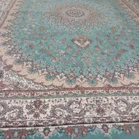 ۲تخته فرش ۱۲متری ۷۰۰شانه آبی|فرش|لنجان, |دیوار