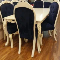 مبلمان هفت نفره با نهار خوری ۸نفره