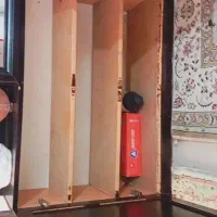 میز تلویزیون شیشه ای کمد یا جاکفشی|جاکفشی، کمد، دراور|آمل, |دیوار