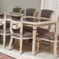 مبلمان و میز غذاخوری ۸ نفره