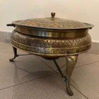 ظرف قدیمی برنجی آنتیک