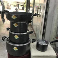 سرویس قابلمه 9 پارچه پایا آزما تفلون ضدخش