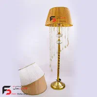 آباژور ایستاده طلایی