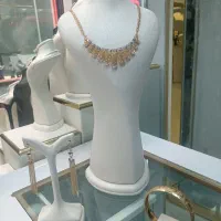 النگو طلاو گردنبند و گوشواره