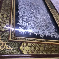 تابلو خاتم کاری آیت الکرسی|تابلو، نقاشی، عکس|قم, بلوار امین و ساحلی|دیوار