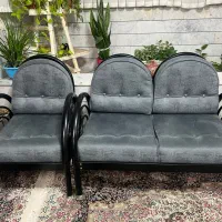 مبل ۹ نفره فرفوژه ترک با میز ناهارخوری ۶ نفره