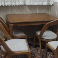 میز ناهارخوری ۴ نفره|میز و صندلی غذاخوری|یزد, |دیوار
