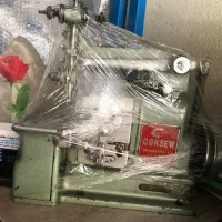 چرخ کنگره دوخت دندان موشی مانتو پالتویونیون گونی