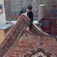 فروش نقد و اقساط فرش دستباف(فرش گلوانی)