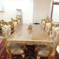 میز نهار خوری ۸ نفره سلطنتی