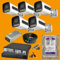 دوربین مداربسته کدCZ/لنز3.6میلیمتر/xmeye/XVR 4CH