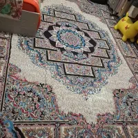 قالی ۱۲ متری کاملا نو نو بدون سوختگی وبدون پارگی