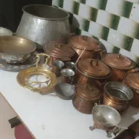 قابلمه مسی|ظروف پخت‌وپز|رباط‌کریم, الارد|دیوار