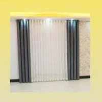 پذیرایی پرده پتینه جنس ترک|پرده، رانر، رومیزی|تهران, شکوفه (عبدل آباد)|دیوار