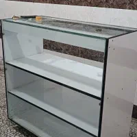 ویترین شیشه ای مغازه mdf|فروشگاه و مغازه|سلماس, |دیوار